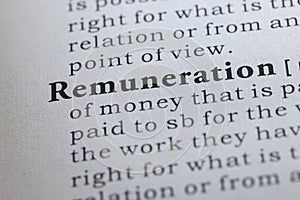 Definition of Remuneration