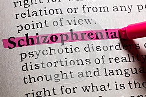 Definition of Schizophrenia