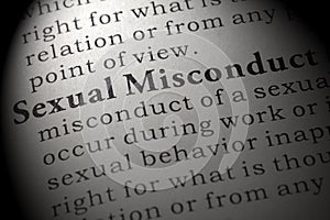 Definition of sexual misconduct