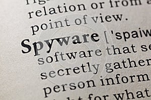 Definition of spyware