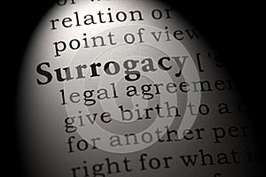 Definition of surrogacy