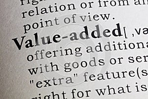 Definition of value-added photo