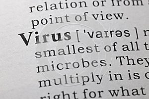 Definition of virus