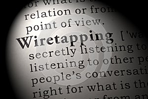 Definition of Wiretapping