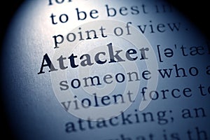 Definition of the word attacker