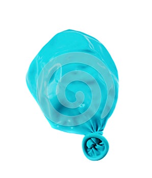 Deflated balloon isolated