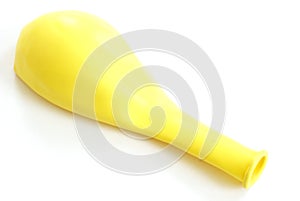 Deflated Yellow Balloon