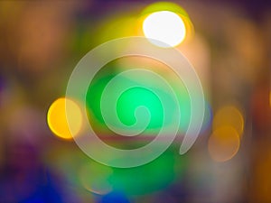 Defocus abstract colorful bokeh background