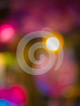 Defocus abstract colorful bokeh background