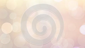 Defocused bokeh lens flare