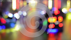 Defocused Bokeh Lights And Lens Flare, Abstract Light Background