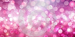 Defocused Dreamlike Gradient Pink Lights as Background