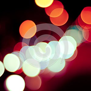 Defocused lights background