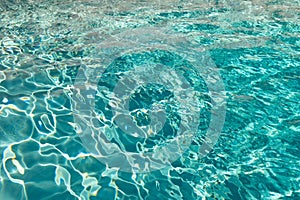 defocused pool ripple water unfocus background. photo of defocused pool water background.
