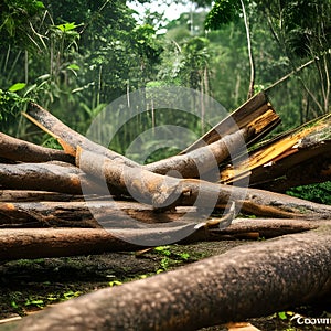 Deforestation photo