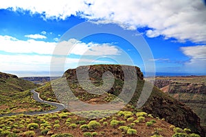 Degollada de la Yegua is a plateau in Gran Canaria photo