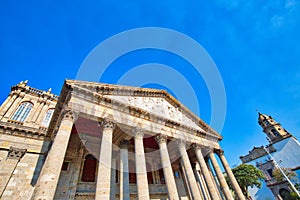 Degollado Theater Teatro Degollado located on the Liberation Plaza Plaza de Liberacion in Guadalajara, Mexico photo