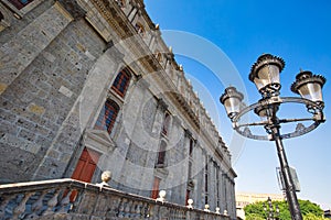 Degollado Theater Teatro Degollado located on the Liberation Plaza Plaza de Liberacion in Guadalajara, Mexico photo