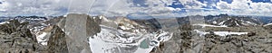 360 Degree Mount Gilbert Summit Panorama photo