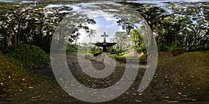 360-degree spherical view of St Marc\'s (openair) Chapel, UPLB, Los BaÃÂ±os, Philippines photo