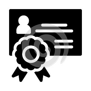 Degree vector  thin line      icon