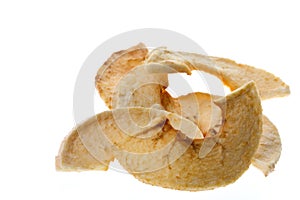 Dehydrated Apple Slices Isolated photo