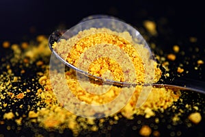 Dehydrated orange zest