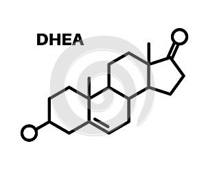 Dehydroepiandrosterone chemical formula