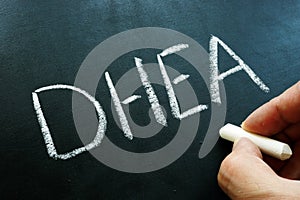 Dehydroepiandrosterone DHEA hormone