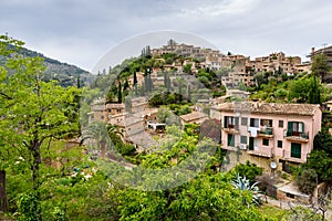 Deia - old village in the mountain of Mallorca, Spain - Europe