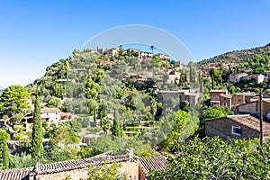 Deia village cityscape, Mallorca, Spain