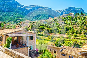 Deia Village at Mallorca, Spain