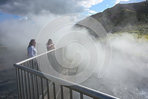 Deildartunguhver Hot Springs in Iceland
