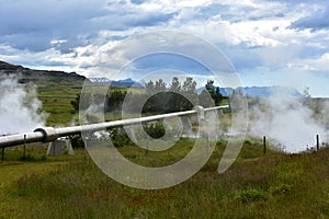 Deildartunguhver thermal spring