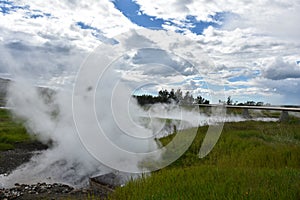 Deildartunguhver thermal spring