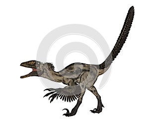 Deinocheirus dinosaur - 3D render