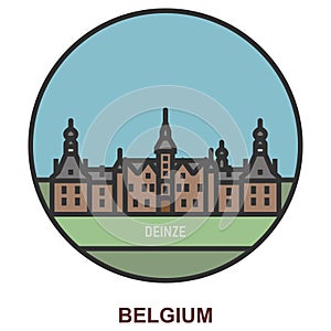 Deinze. Cities and towns in Belgium