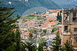 Deir El Qamar Lebanon in Shouf district