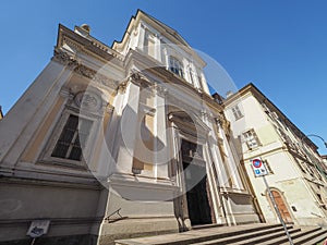 Del Carmine church in Turin