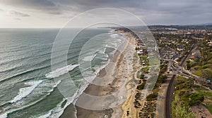 Del Mar, California from above