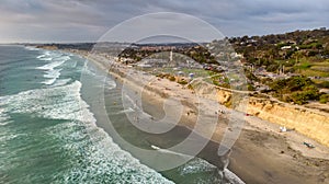 Del Mar, California from above