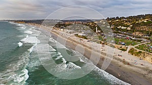 Del Mar, California from above