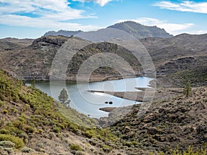 Del Mulato reservoir, Grand Canary photo