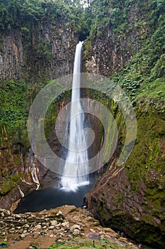 Del Toro waterfall in Alajuela, Costa Rica photo
