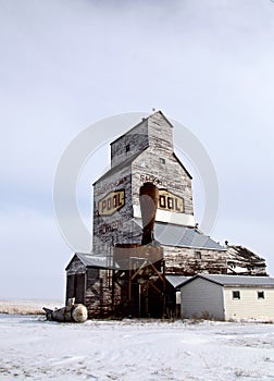 Delapitated Grain Elevator