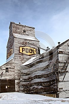 Delapitated Grain Elevator