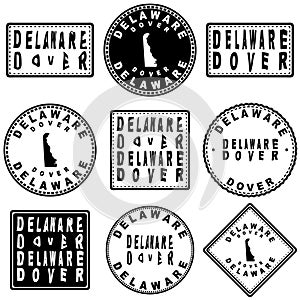 Delaware Dover Seal Map Design