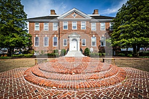 The Delaware Public Archives Building in Dover, Delaware.