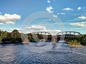 Delaware River Bridge, Easton, Pennsylvania, USA
