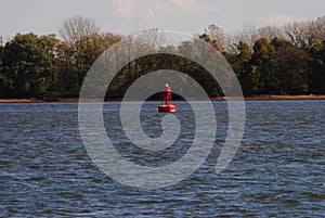 Delaware River buoy